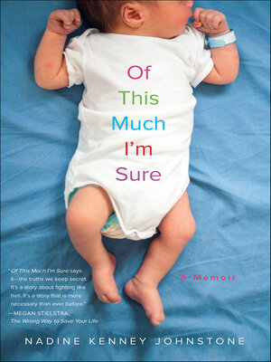 cover image of Of This Much I'm Sure